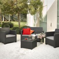 Conjunto de muebles de jardín para exteriores de 4 plazas |   Fabricado en España con Materiales Reciclados - details 4