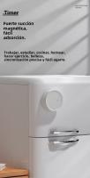 Mini Temporizador de Cocina Digital Cronómetro de Cuenta Trasera Electrónico Material de Plástico - details 3