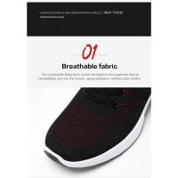 Zapatillas de correr profesionales para hombre, zapatillas ligeras de malla de diseñador con cordones, calzado de tenis para deportes al aire libre - details 4