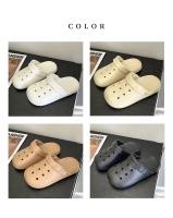 Feslishoet Mules Zapatos Parejas Zapatillas de Verano Sandalias Slides Mujer EVA Suave Antideslizante Acogedor Nube Adecuado Interior y Exterior - details 14