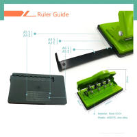 Perforadora de seta ajustable para cuaderno, cortador de papel A4, A5, A6, herramienta de álbum de recortes, 4 agujeros - details 8