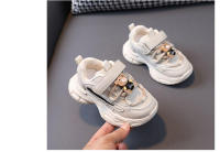 Zapatos para niños, deportivos de cuero con velcro, zapatos para correr resistentes al desgaste - details 9