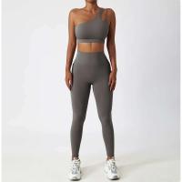 Conjunto de Yoga Sin Costuras para Mujeres Uniforme de Gimnasio de Entrenamiento Sujetador PIESS - details 30