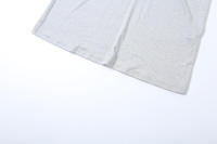 BUNO-Vestido grande de algodón puro con cuello en U para mujer, prenda informal y cómoda, con cintura irregular y falda larga adelgazante, color gris - details 10