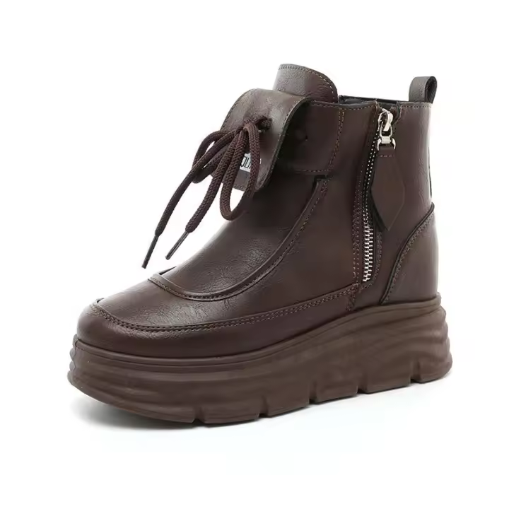 Zapatillas de Plataforma de Tacón Alto Oculto para Mujer Primavera-Verano 2025 - 1