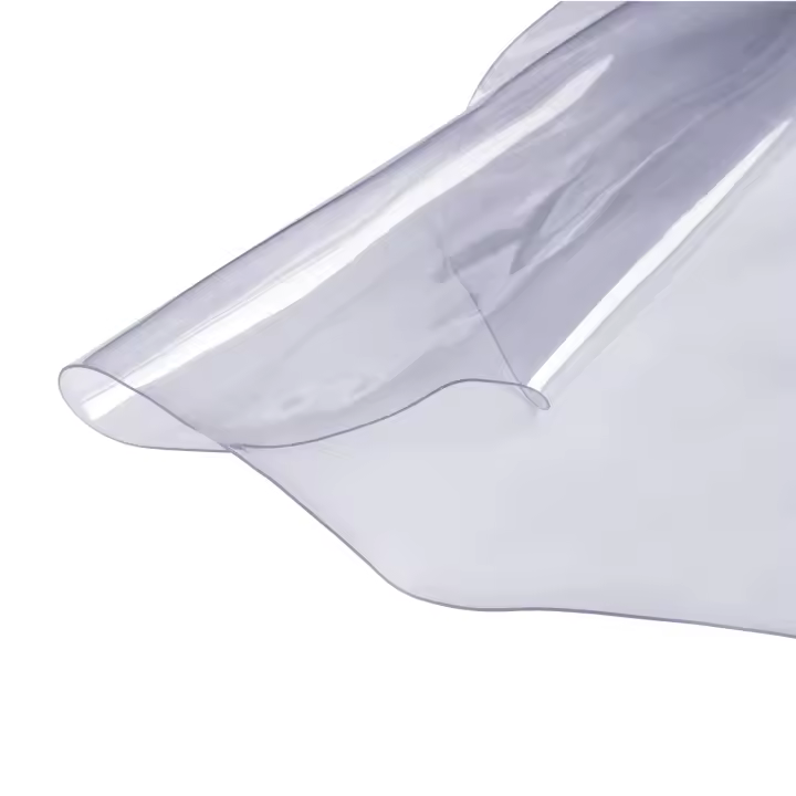 SucceBuy Protector de Mesa Transparente, Rectángulo, Mantel de Plástico PVC, Protector de Escritorio Impermeable y Resistente a los Arañazos para Escritorio, Mesa de Centro y Mesa de Comedor - 1