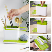 Organizador de utensilios para fregadero de cocina, estante de almacenamiento de escurridor, soporte de esponja, caja de drenaje, accesorios de cocina, el más nuevo - details 7