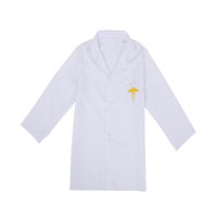 Bata quirúrgica para niños, experimento científico, bata blanca médica, disfraz de enfermera para juego de rol de pequeño médico - details 4