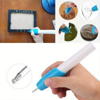 1pc Pluma de grabado eléctrica, Pluma de grabado de precisión inalámbrica, Herramienta de grabado de nombres. Este producto no incluye pilas. - details 5