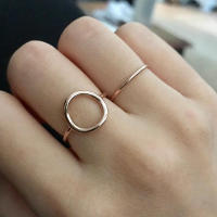 Anillo de acero inoxidable para mujer, joyería de lujo, anillo de Estado de Ángel - details 8