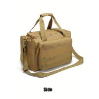 Bolsa táctica militar, 8 compartimentos, lona impermeable duradera, adecuada para caza y senderismo, unisex - details 6