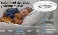 Ventilador de Techo con luz 40.5CM, Ventiladores de Techo 20W Silencioso, Regulable 3000K-4000K-6500K, 6 Velocidad del Viento con Control Remoto, Temporizador, Memoria de Luz, Ventilador Reversibles - details 5