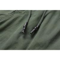 Pantalones Cargo de Algodón 100% Cintura Elástica, Múltiples Bolsillos, Estilo Táctico Militar para Hombres Moda de Verano - details 10