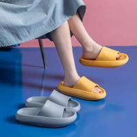 Zapatillas de suela gruesa para hombre y mujer, sandalias suaves de EVA, para el hogar Chanclas de playa, antideslizantes, talla grande 36-45 - details 6