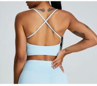 Traje de Yoga cómodo y Sensual para mujer, ropa deportiva transpirable de secado rápido para correr al aire libre, ciclismo y Fitness - details 8