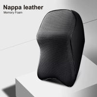 Almohada de Cuero 3D Viscoelástica BUNO Alivio del Dolor de Coche Soporte de Cuello - details 9