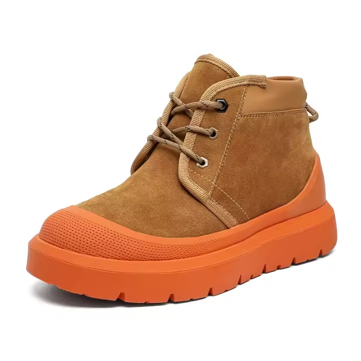 Botas de nieve para hombre, cómodas, senderismo de alta calidad, uso diario en la oficina, polo de moda para adultos jóvenes - 1