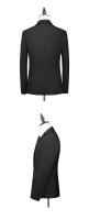 Trajes de Lujo para Hombre de 3 Piezas Traje de Una Botonadura, Chaqueta, Traje Formal, Conjunto de Boda, Esmoquin para Novio (Traje + Pantalones + Chaleco) - details 6