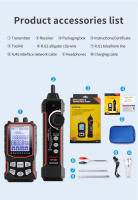 Noyafa-probador de Cable de red NF-918S, rastreador de Cable con pantalla LCD, comprobador PoE, medidor de potencia óptica, localizador Visual de fallos, herramientas de red - details 16