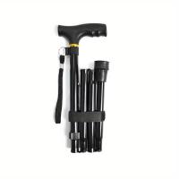 Bastones de Trekking plegables antigolpes ligeros para hombres y mujeres, perfectos para acampar al aire libre, senderismo y escalada - details 2
