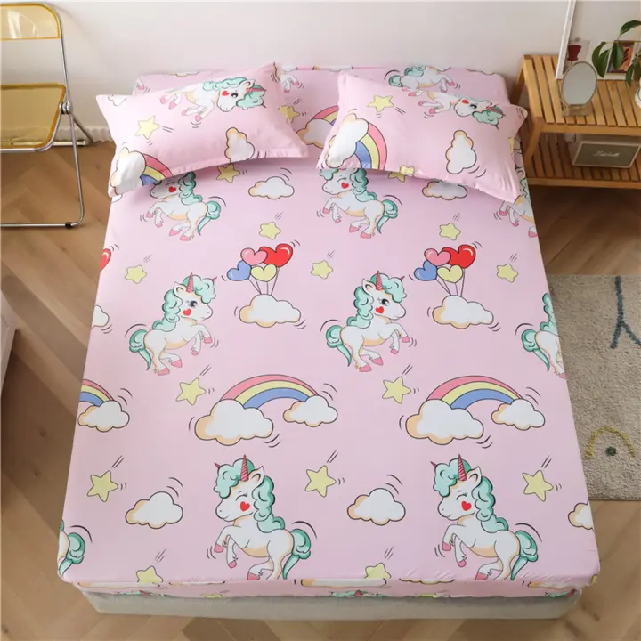 Sábana Mágica de Espacio Funda de Almohada de Microfibra Elástica Cubierta de Cama sin Funda de Almohada - 1
