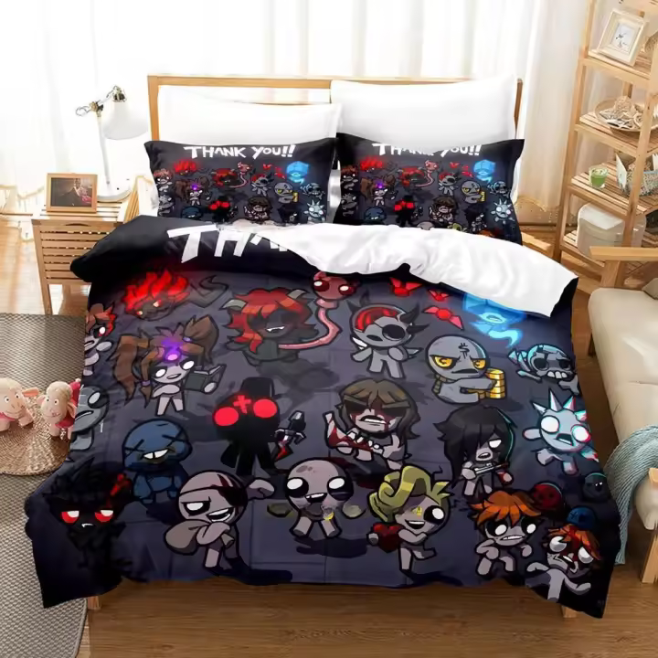 Juego de Ropa de Cama Isaac: Rebirth Tamaño Cama Sábana Twin Full Queen King - 1