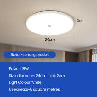Luz de Techo LED Ultra Delgada GAHADA A Prueba de Agua/Polvo Sellado Completo Redondo - details 4
