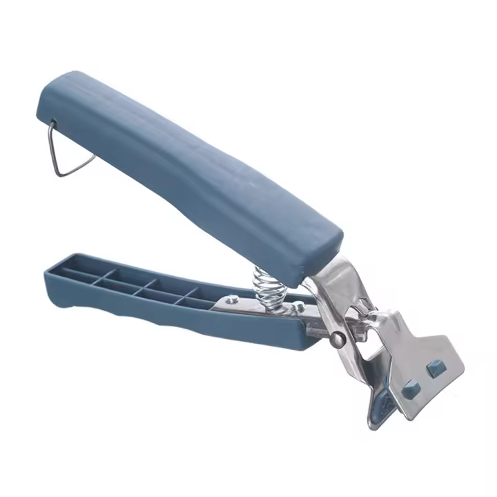 Abrazadera para platos de acero inoxidable, abrazadera para placa de elevación, Clip antideslizante antiescaldaduras para llevar utensilios de cocina - 1