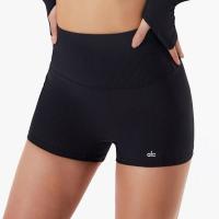 ALO yoga ropa ciclismo correr traje de fitness cintura alta elevación de caderas deporte adelgazar mujer manga larga tops pantalones cortos - details 7