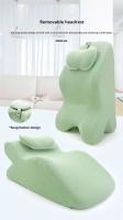 Almohada boca abajo, almohada de masaje para el hogar, cómoda cama ergonómica, almohada de soporte de cuña, cojín con soporte para el cuello para dormir - details 6