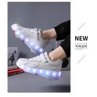 Nueva Mafia Zapatos De Cuatro Ruedas Patines Niños Niños Con Ruedas Zapatos Niñas Zapatos Casuales - details 33