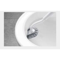 Cepillo De Inodoro WIKHOSTAR Con Soporte Diseño Curvo Cepillo De Limpieza Angulado Mano De Madera Herramientas De Baño Montado En La Pared - details 12