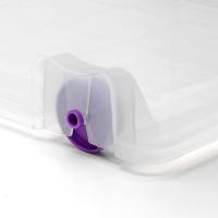 Caja de Almacenamiento de Plástico Grande Multiusos con Ruedas 730 x 405 x 265 - details 4