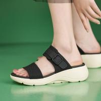 Zapatillas de tacón de cuña para mujer, zapatos de verano - details 7