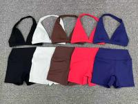 Conjunto de Gimnasio Deportivo para Mujer Conjunto de Ropa de Yoga Roja - details 0