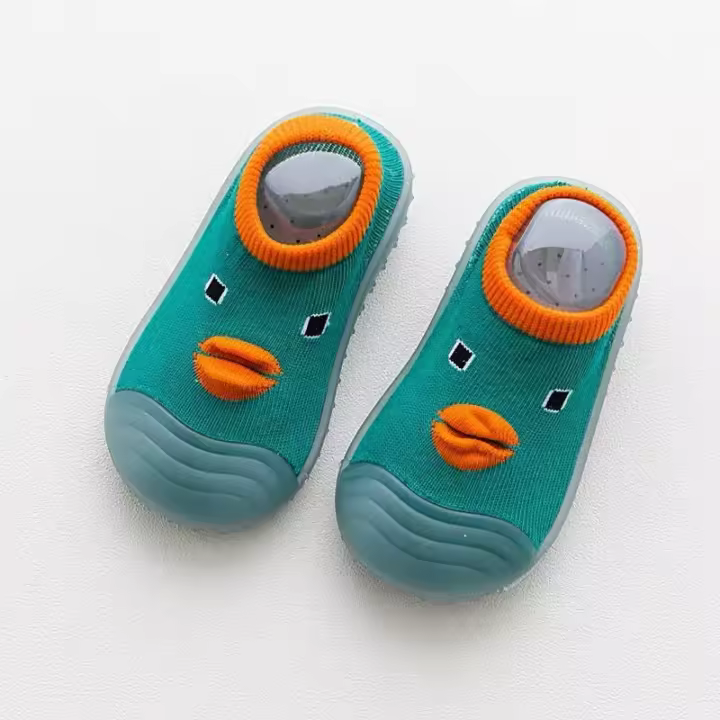 Zapatillas de Bebé Suaves y Antideslizantes Zapatos de Piso Casuales para Niños y Niñas - 1