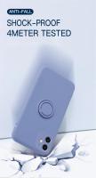 Funda de teléfono con soporte de anillo de silicona líquida Original para iPhone 16 15 14 Plus 13 12 11 Pro Max Mini soporte correa de cubierta magnética - details 9