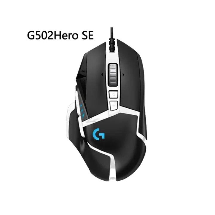 Ratón de Juego Profesional Logitech G502 HERO 25600DPI Sincronización de Luz Ajustable - 1