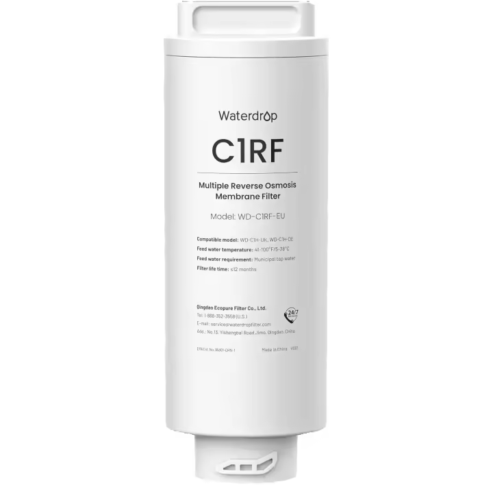 Waterdrop WD-C1RF Filtrar, Reemplazo para WD-C1H Encimera CoreRO Sistema, Vida útil de 12 Meses - 1