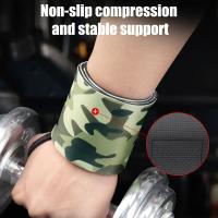 Muñequera deportiva de camuflaje para levantamiento de pesas, banda protectora para el pulgar, 1 piezas - details 3