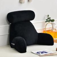 Almohada de Espalda Grande para Adultos Almohada de Lectura Desmontable con Bolsillos Laterales y Cuello 75*40*40cm Ropa de Cama y Baño - details 3