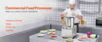 SucceBuy Procesador de alimentos y picadora de verduras, acero inoxidable, cuchillas adicionales, ideal para diversos ingredientes, gran capacidad - details 0