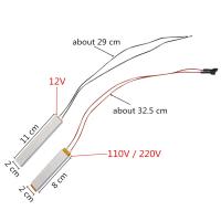 1 unidad de calentador PTC para incubadora de huevos DIY, accesorios para incubadora de huevos, elemento calefactor para accesorios de incubadora de huevos de 220V/110V/12V - details 1