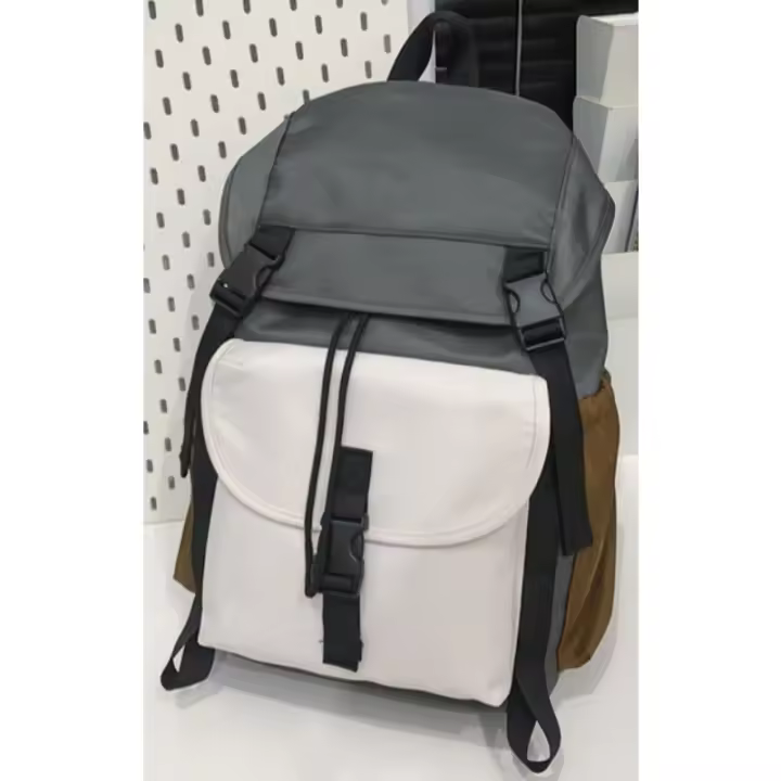 Mochila Al Aire Libre Bolsa De Senderismo Impermeable Ligera Neutral Bolsa De Estudiante - 1