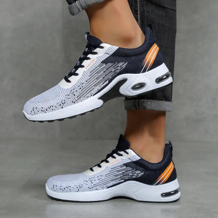 2025 nuevos zapatos de los hombres de verano nuevos zapatos de los hombres de malla transpirable zapatos deportivos de moda casual zapatos para correr - 1