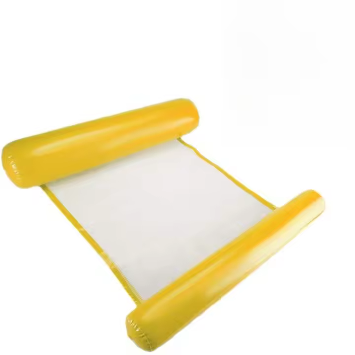 Haa Water Colchón Hinchable Piscina para Adultos y Niños 200 kg 130 x 73 cm Amarillo - 1