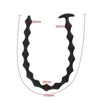 Leten Silicona Suave Dildo Expansor de Anus con Masaje Prostaléfico Juguete de Autoestimulación para Hombres - details 14