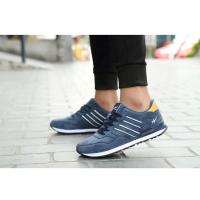 Zapatos deportivos versátiles de cuero genuino transpirables de doble estrella para primavera y otoño, cómodos zapatos planos de moda para correr - details 23