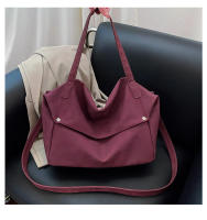 Quiero este bolso de gran capacidad, bolso de hombro informal de moda, bolso vintage mate para las axilas - details 39