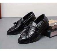 Zapatos Oxford de cuero de diseñador de alta calidad para hombre, nuevos zapatos de vestir de alta calidad, fáciles de usar, de talla grande - details 11